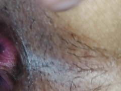 Inside view teen hairy pussy close Up