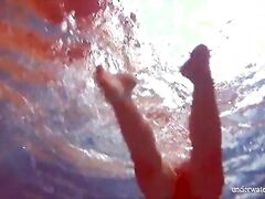 Marusia underwater mermaid hot redhead